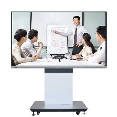86 Inch Smart Board AG HD Layar Sentuh Papan Tulis Interaktif Untuk Ruang Kelas
