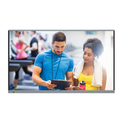 86 Inch Smart Board 4K LCD Papan Tulis Interaktif 20 Poin Murah Untuk Universitas