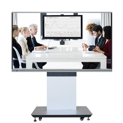 86 Inch Smart Board 4K LCD Papan Tulis Interaktif 20 Poin Murah Untuk Universitas