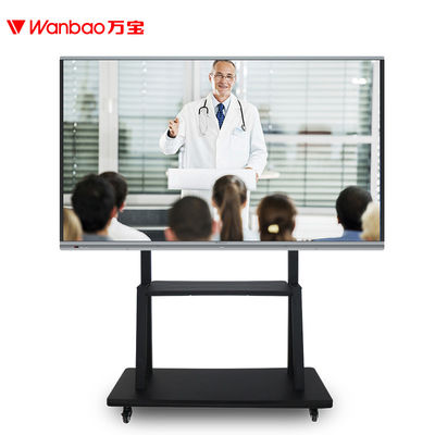 105 '' IR Touch Screen Interactive Whiteboard Untuk Bisnis
