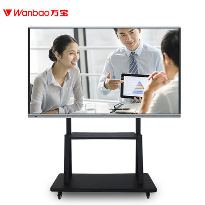 H6B 65 Inch 4K Display Whiteboard Chip 982 Mini PC Murah untuk Kantor Pendidikan