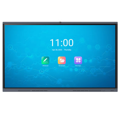 H11S 65 Inch 4K UHD Papan Tulis Interaktif Papan Pintar Untuk Konferensi