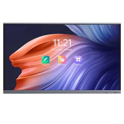 H11 75 Inch Cerdas Interaktif Panel Datar Multi Touch Kelas Papan Sekolah Digital