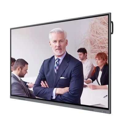 H10 75 ''Layar Panel Datar Interaktif Papan Cerdas Digital Disesuaikan Untuk Ruang Kelas