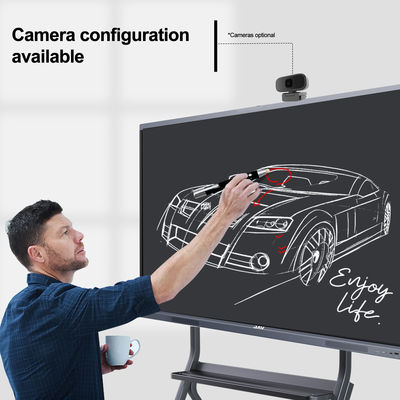 65'' H10 LED Touch All In One PC Papan Tulis Interaktif Cerdas Untuk Universitas