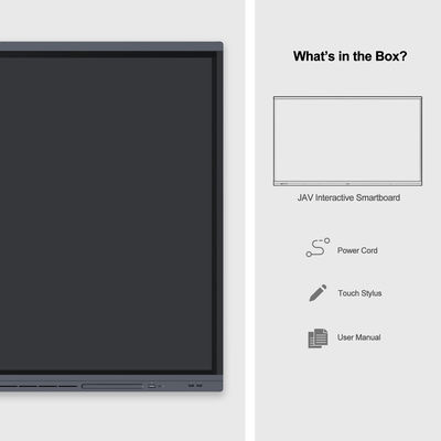 H11D 75 Inch Interactive Whiteboard Smart Digital Board Dengan 40 Titik Sentuh