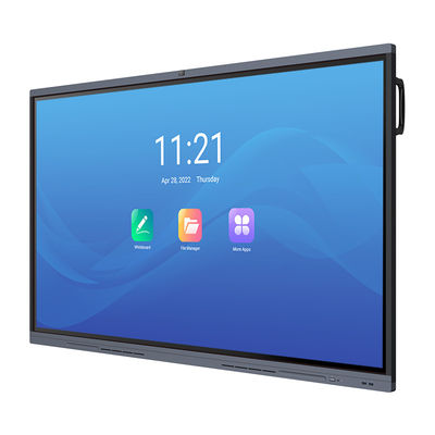 H11D 86 Inch High End Office Interactive Panel Smartboard Dengan 40 Titik Sentuh