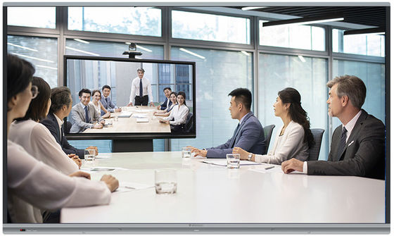 OEM 75 Inch Smart Board 4K UHD Papan Digital Interaktif Untuk Ruang Kelas