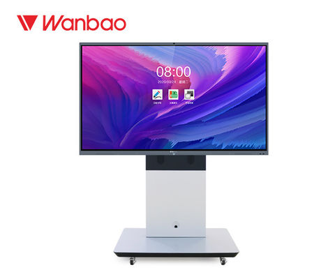 55 Inch 86 Inch Interaktif Flat Panel Alloy Frame 400cd / 2 Brightness