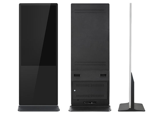 Slim Body Vertical Digital Kios Display Untuk Supermarket / Shopping Mall