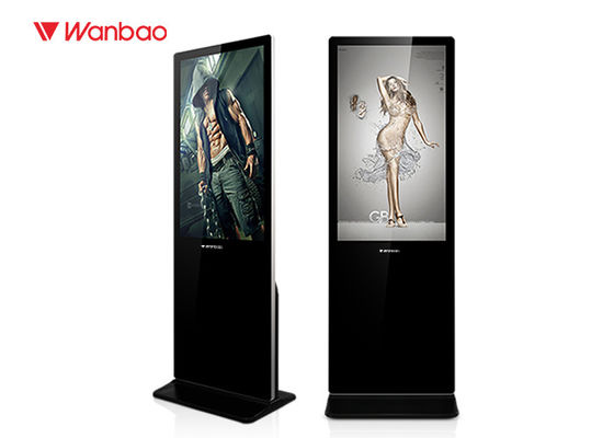 Android Floor Standing LCD Advertising Player 43 &quot;50&quot; 55 &quot;65&quot; Opsional