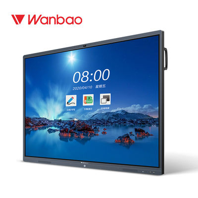 75 &quot;86&quot; 100 &quot;Panel Display Interaktif Semua Dalam Satu Konferensi Penggunaan Rapat Jarak Jauh