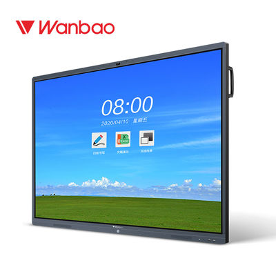 75 &quot;86&quot; 100 &quot;Panel Display Interaktif Semua Dalam Satu Konferensi Penggunaan Rapat Jarak Jauh