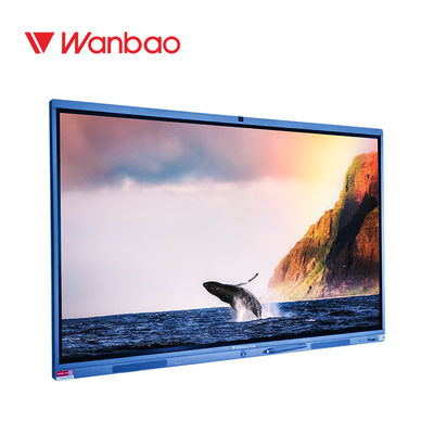 LED Smart Display Panel Interaktif 55 '' 65 '' 75 '' Layar Multi Touch OEM ODM