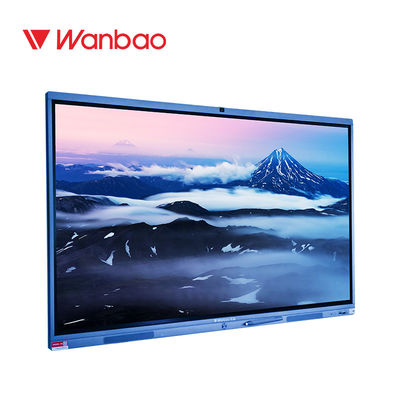 98 Inch Layar Sentuh Panel Layar Interaktif Smart TV Untuk Pendidikan