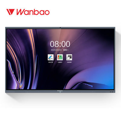 Elektronik Papan Tulis Interaktif Cerdas Untuk Rapat Multi Touch 3840 * 2160 4K