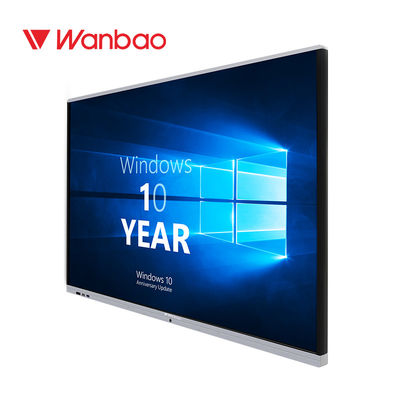 Layar Multimedia Papan Tulis Interaktif Elektronik Pintar 75 Inch Untuk Bisnis