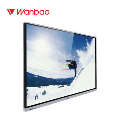 4K Touch Screen Wall Mounted Papan Tulis Interaktif Untuk Kelas