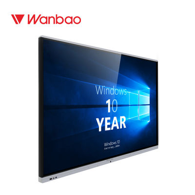 4K Touch Screen Wall Mounted Papan Tulis Interaktif Untuk Kelas