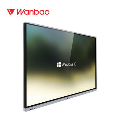 Layar Multimedia Papan Tulis Interaktif Elektronik Pintar 75 Inch Untuk Bisnis
