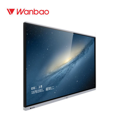 Layar Multimedia Papan Tulis Interaktif Elektronik Pintar 75 Inch Untuk Bisnis