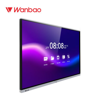 4K Touch Screen Wall Mounted Papan Tulis Interaktif Untuk Kelas