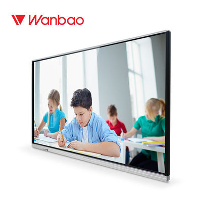 Layar Besar Semua Dalam Satu Papan Tulis Interaktif Remote Live Class Artefak 86 Hd258