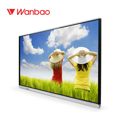 Multimedia Elektronik LCD Papan Tulis Interaktif 55 Inch Pendidikan Online