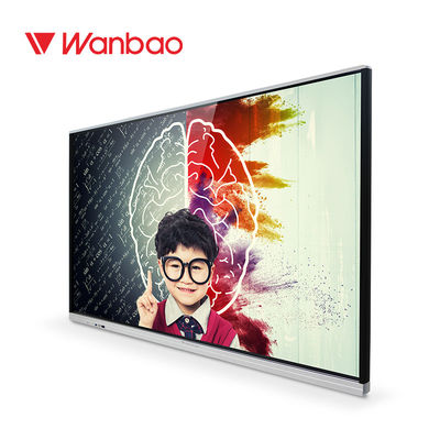 20 Poin Sentuh Pendidikan Papan Tulis Interaktif 65 Inch Multimedia