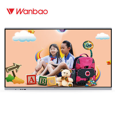 Layar Besar Semua Dalam Satu Papan Tulis Interaktif Remote Live Class Artefak 86 Hd258