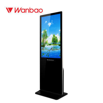Tampilan Iklan Digital Indoor Berdiri Bebas Dengan Layar Sentuh LCD Untuk Mall