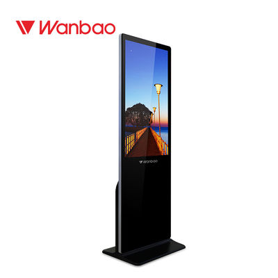 Android Floor Standing LCD Advertising Player 43 &quot;50&quot; 55 &quot;65&quot; Opsional