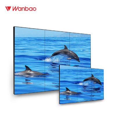 Tampilan Dinding Video LCD LID 55 &quot;Dengan Bezel Sempit 5.3mm Dengan LED Backlight