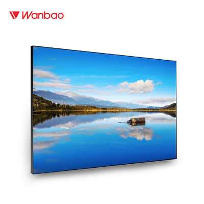 Multi Panel LCD Video Wall Panel Dengan Bezel Super Sempit 5.3mm 55 Inch