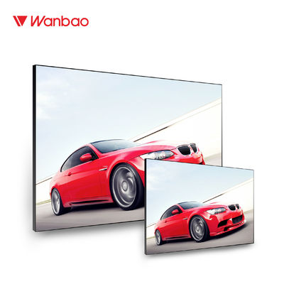 Layar Penyambungan Super LCD 46 Inch Bezel Sempit Dinding TV LCD 6.3mm 3x3