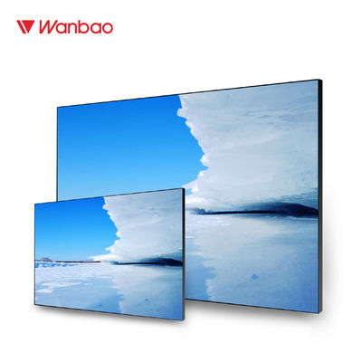 Tampilan Dinding Video LCD LID 55 &quot;Dengan Bezel Sempit 5.3mm Dengan LED Backlight