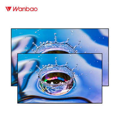 Panel Layar Sentuh LCD Dinding Video 46 Inch Dengan Bezel Mulus Ukuran Besar