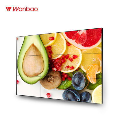 Layar LCD Splicing Led Backlight 1080p 46 Inch HD DID TV Wall Panel LCD