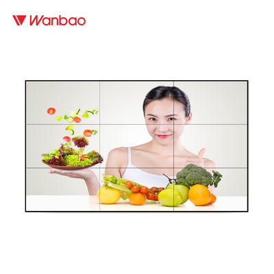 Layar Dinding TV Multi Panel Layar Sentuh 55 Inch Ukuran Besar Dinding Video LCD