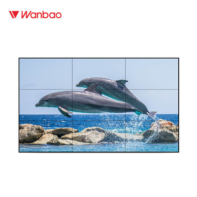 Panel Dinding Video Lcd Sempit, Ruang Konferensi 49 Inch Menggunakan 1920 * 1080