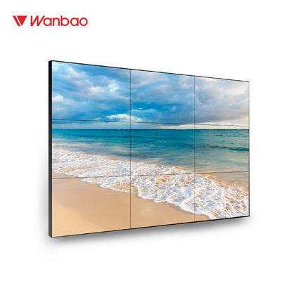 Tampilan Dinding Video LCD LID 55 &quot;Dengan Bezel Sempit 5.3mm Dengan LED Backlight