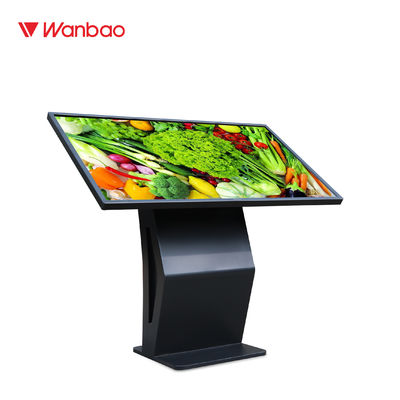 50 Inch Layar Sentuh Interaktif Kios Layar Kios Interaktif Horisontal