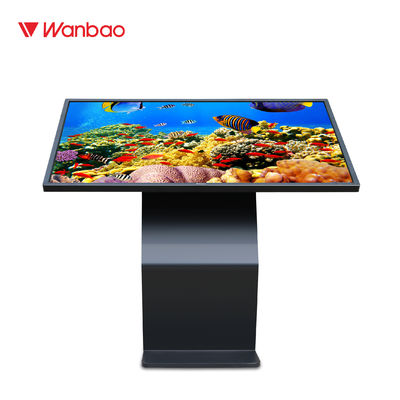 50 Inch Layar Sentuh Interaktif Kios Layar Kios Interaktif Horisontal