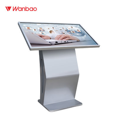 Restaurant Kiosk Horizontal Layar Sentuh Mesin Query Layar LCD Sistem Android