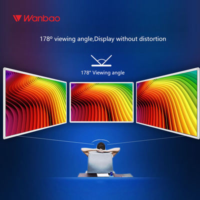 Monitor LCD Layar Sentuh Panel Interaktif Interaktif Layar 55 Inch Horisontal
