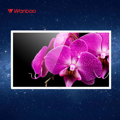 55 Inch Advertising Kios Layar Sentuh Interaktif 10 Titik Sentuh Untuk Indoor