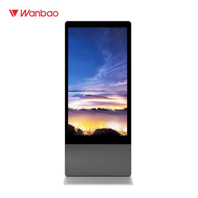 Layar Sentuh Floor Standing LCD Advertising Player Digital Signage Interaktif