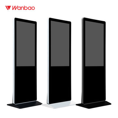 Layar Sentuh Floor Standing LCD Advertising Player Digital Signage Interaktif