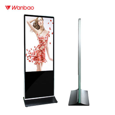 Layar Sentuh Floor Standing LCD Advertising Player Digital Signage Interaktif