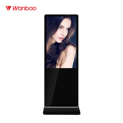 Slim Body Indoor Advertising LED Display Jenis Berdiri Gratis Untuk Bioskop